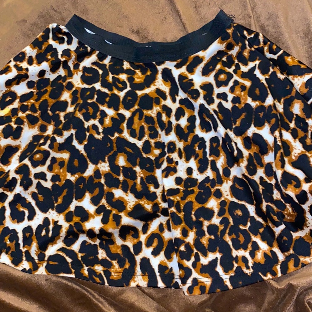 Cheetah skirt